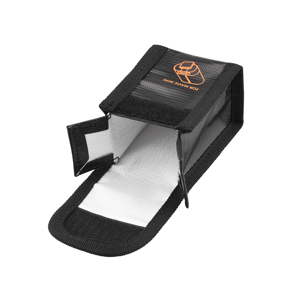 Lithium Battery Explosion-proof Safety Protection Bag for DJI Mavic Mini Drone, Size: 9 x 6.5 x 5cm