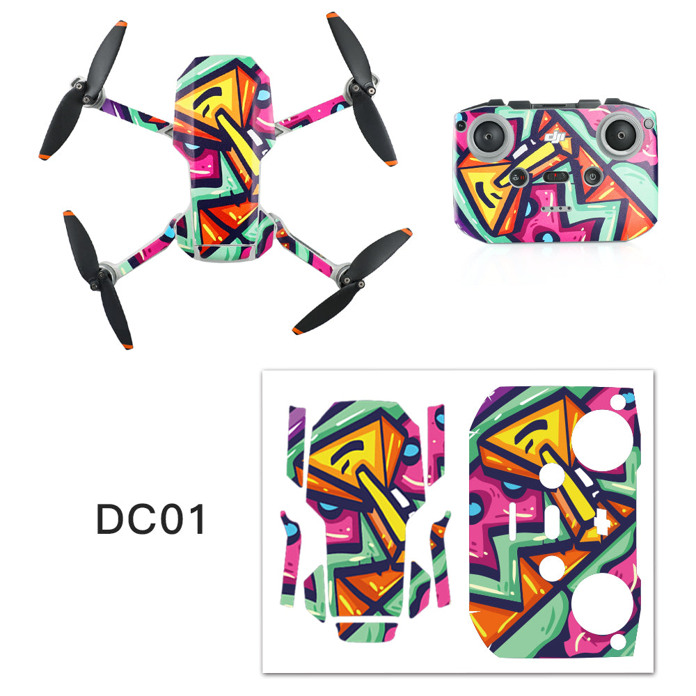 RCSTQ Exquisite Body Sticker for DJI Mavic Mini 2 - Style A