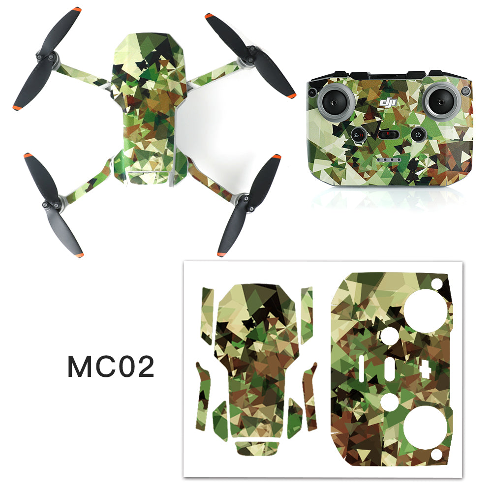 RCSTQ Exquisite Body Sticker for DJI Mavic Mini 2 - Style D