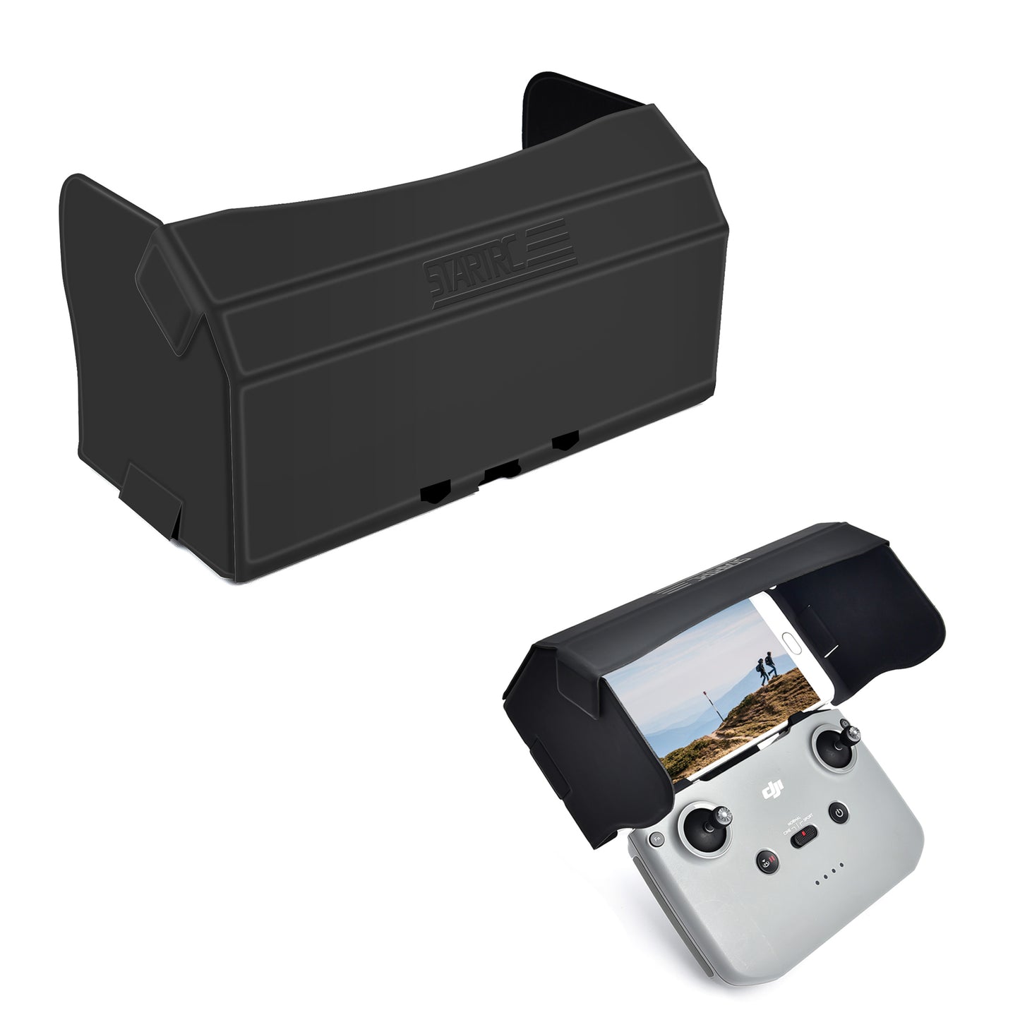 STARTRC 4.4-7.0 inch Smartphone Monitor Sun Hood Sunshade for DJI Mavic Mini 2/Mavic Air 2