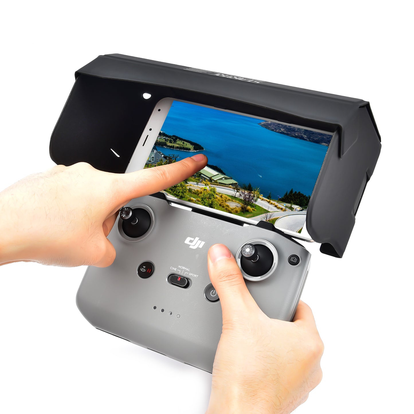 STARTRC 4.4-7.0 inch Smartphone Monitor Sun Hood Sunshade for DJI Mavic Mini 2/Mavic Air 2