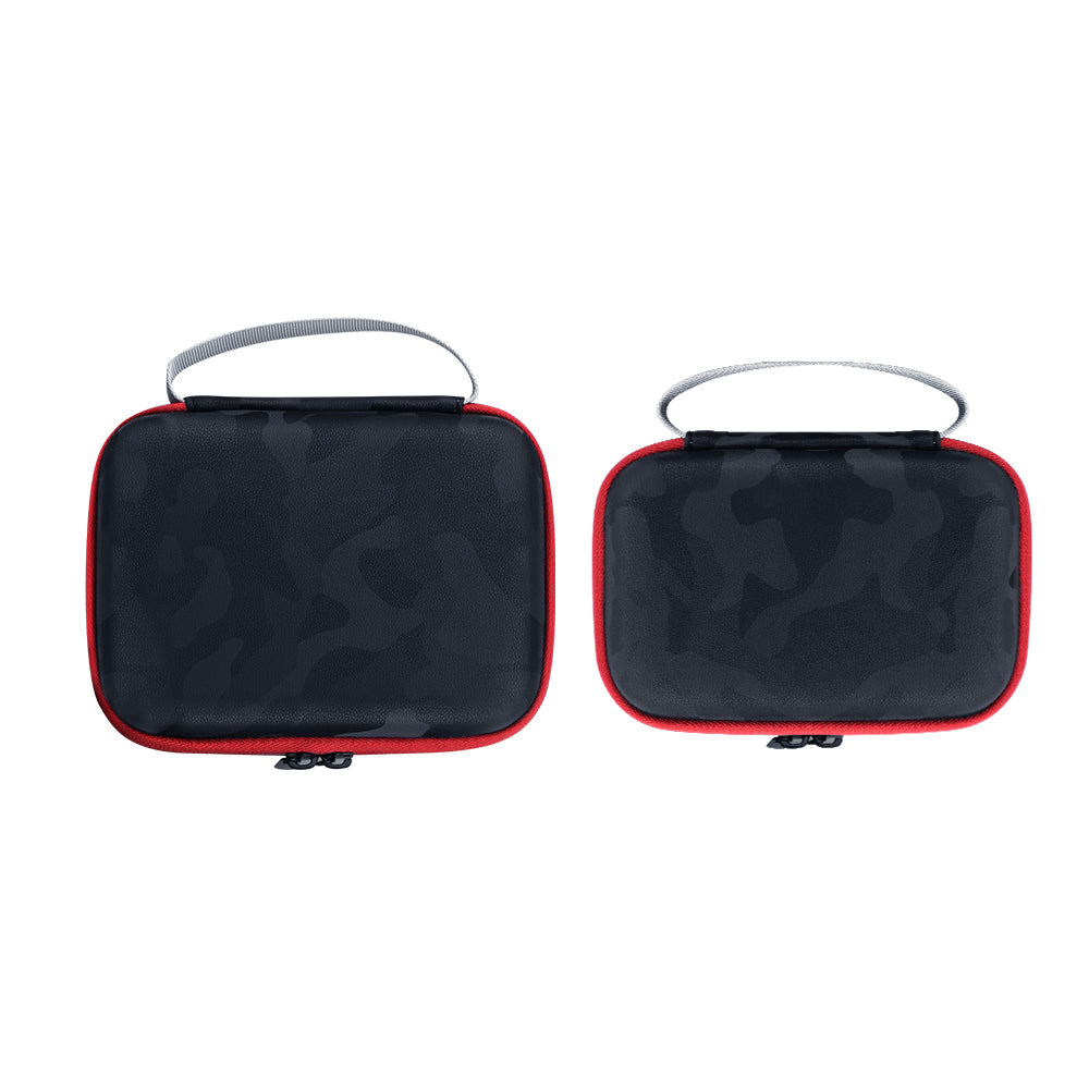 2Pcs/Set Camouflage Pattern Carrying Case Drone Body Bag + Remote Controller Storage Bag (EWB8240_3) for Mavic MINI 2 - Black