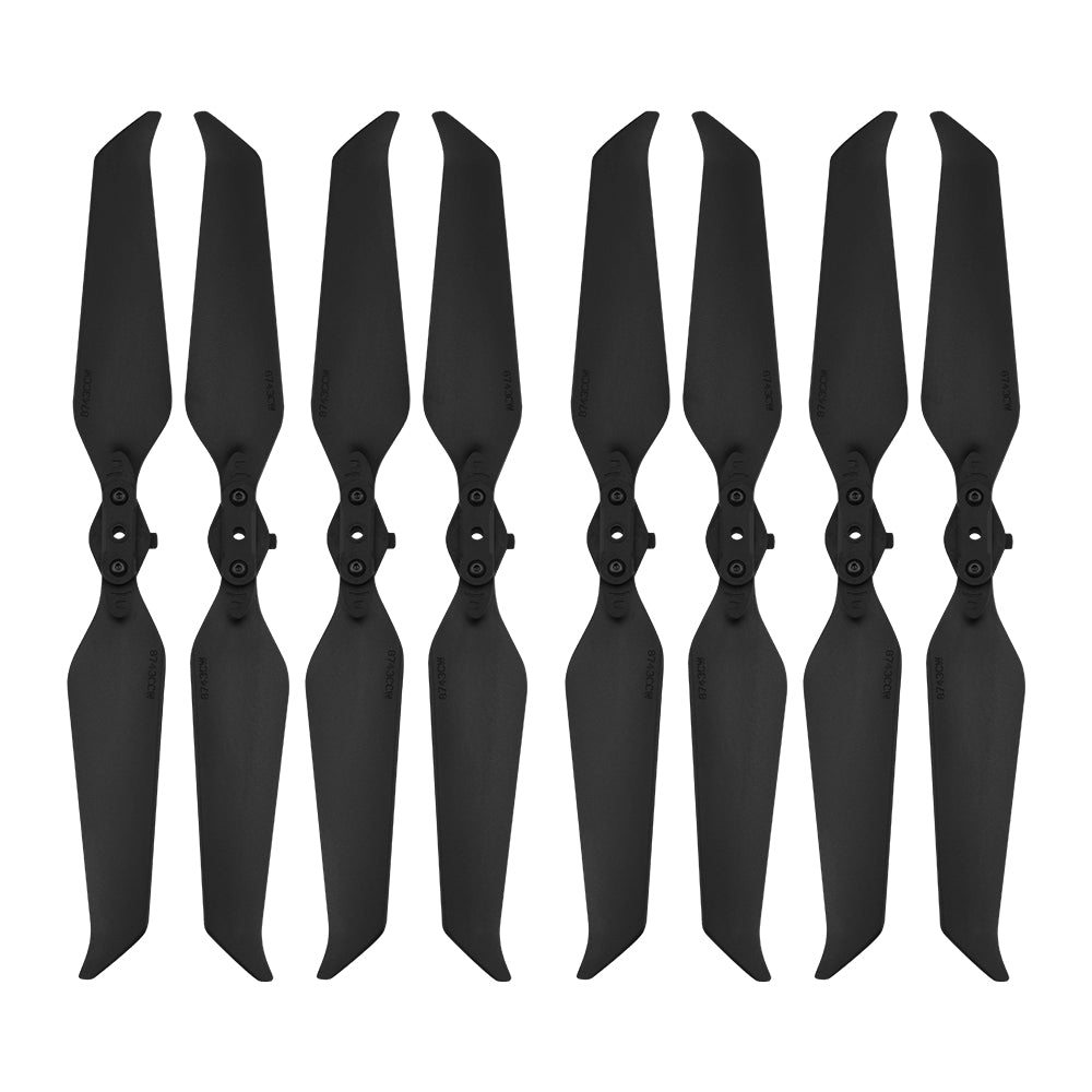 4 Pairs Low-Noise Nylon Fiber Propellers Drone Accessories for DJI Mavic 2 8743F
