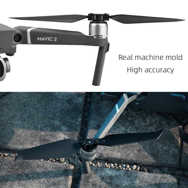 4 Pairs Low-Noise Nylon Fiber Propellers Drone Accessories for DJI Mavic 2 8743F