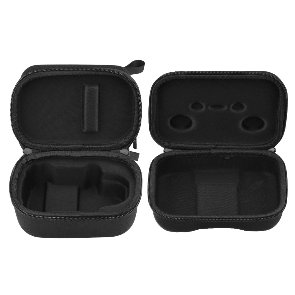 2Pcs/Set Portable Drone + Remote Control Nylon Storage Bag Wear-resistant Mini Carrying Case for DJI Mavic Mini 2