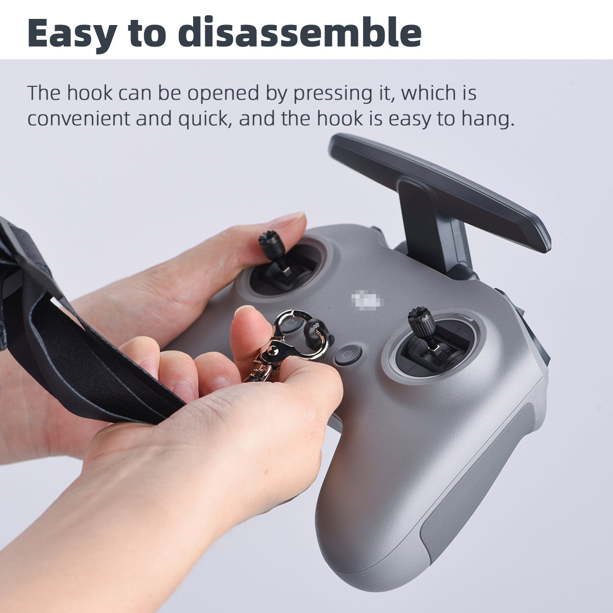 Max2473 Anti-lost Safety Strap Lanyard for FPV Combo Remote Control - Black