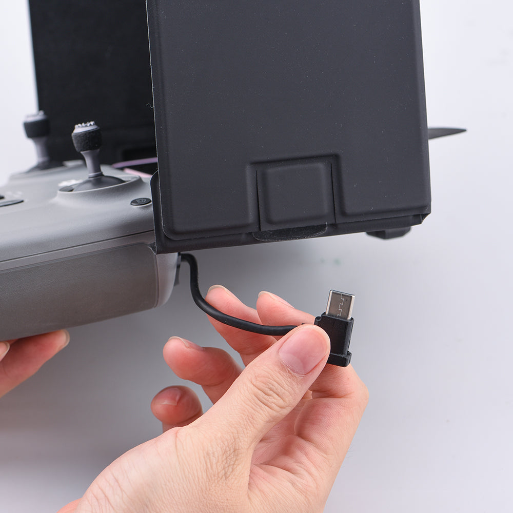 EWB8495 Remote Control Mount Mobile Phone Sun Hood Sunshade for DJI Mavic Air 2/Mini 2 Drone