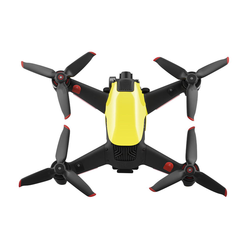 EWB8442 Top Shell for DJI FPV Combo Upper Protective Shell Body Frame Case Drones Accessories - Yellow