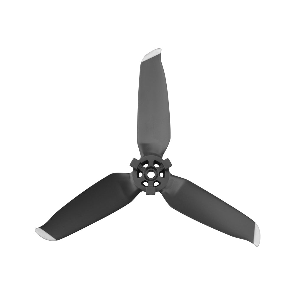 2 Pairs EWB8424_2 Replacement Propeller for DJI FPV Combo Drone Accessories - Silver Edge