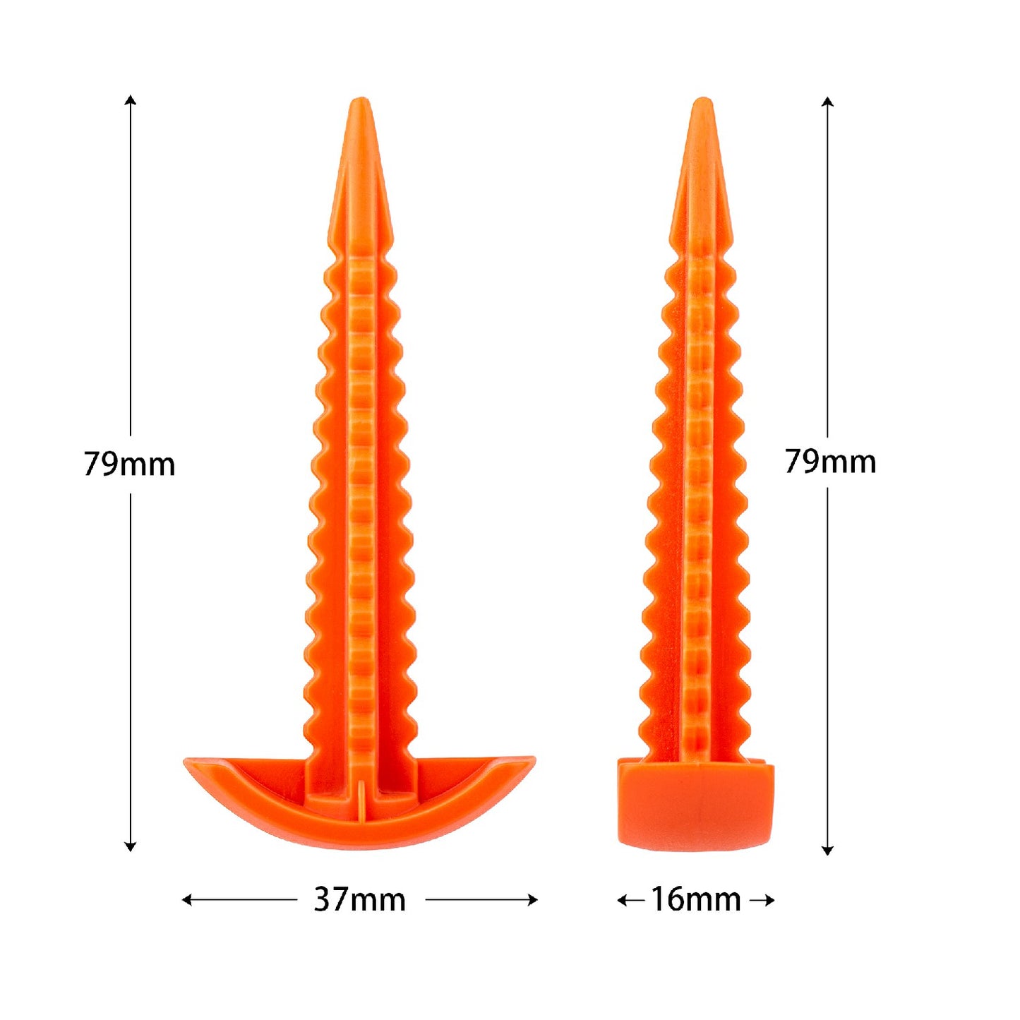 4Pcs STARTRC 1109655 Windproof Fixed Pegs ABS Nails Stakes Pins for RC Drone Landing Pad