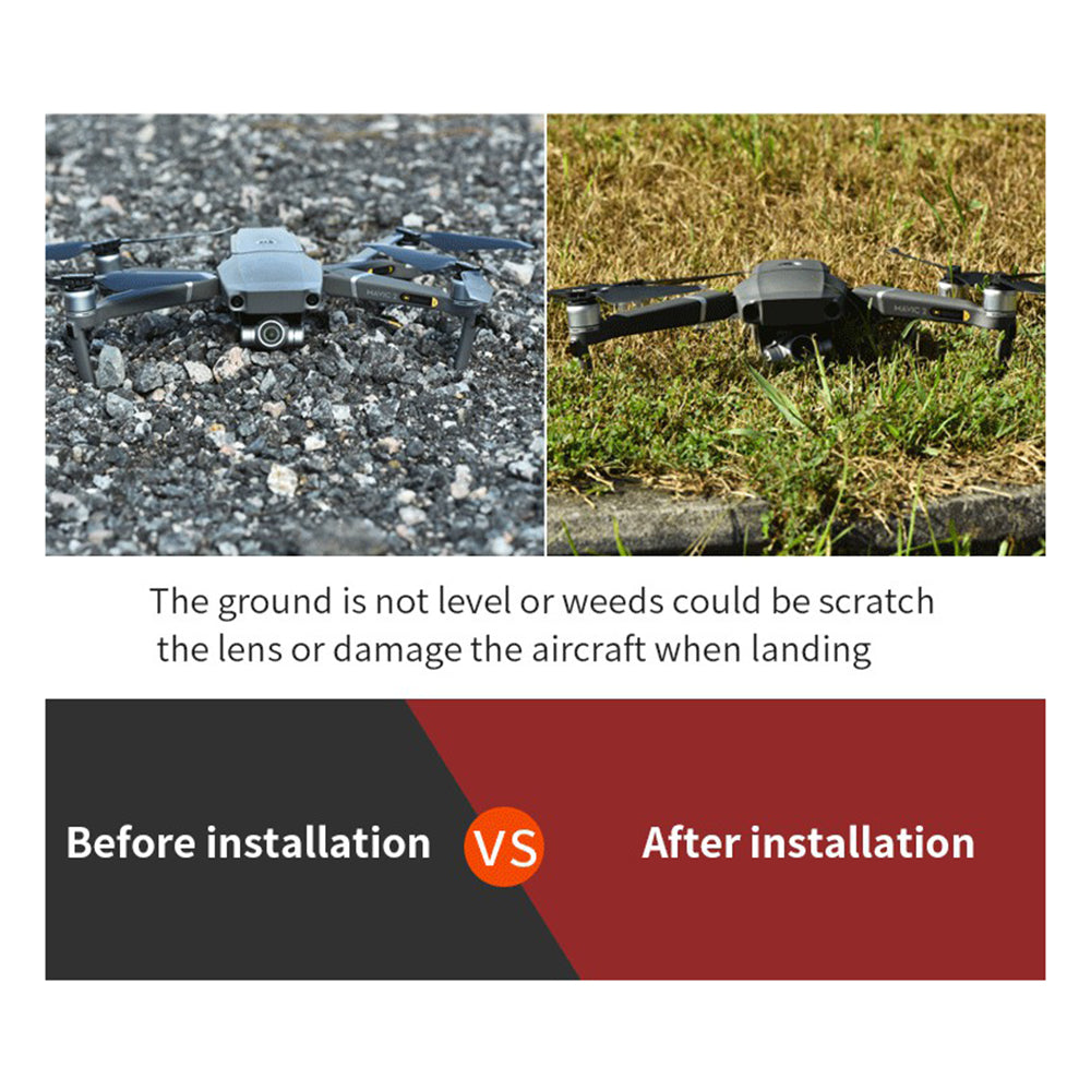 STARTRC 1109613 Foldable Landing Gear Drone Landing Heighten Rack Stand for DJI Mavic 2