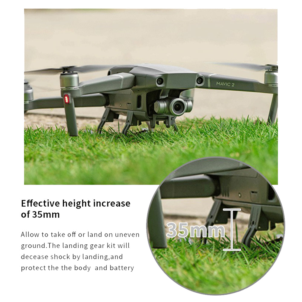 STARTRC 1109613 Foldable Landing Gear Drone Landing Heighten Rack Stand for DJI Mavic 2