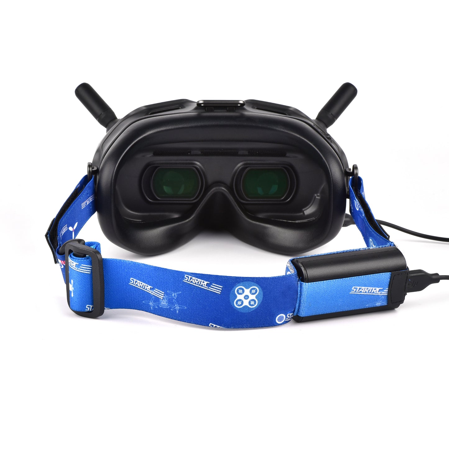 STARTRC Adjustable Headband VR Glasses Head Strap for DJI FPV Goggles/FPV Goggles V2 - Blue