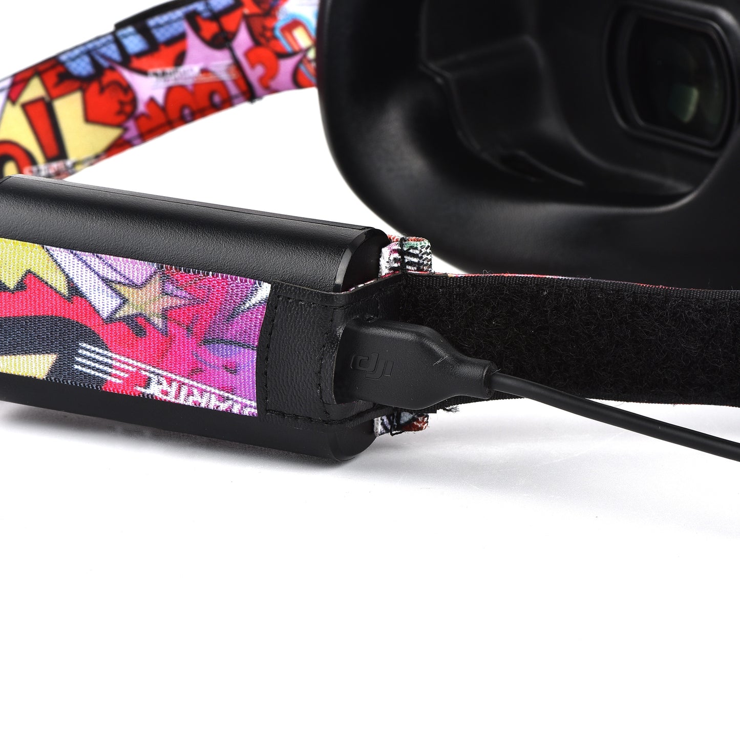 STARTRC Adjustable Headband VR Glasses Head Strap for DJI FPV Goggles/FPV Goggles V2 - Red