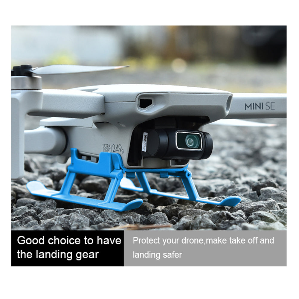 STARTRC 1109437 Foldable Drone Landing Gear ABS Anti-fall Landing Riser Stand for DJI Mini 2/Mini SE/Mavic Mini