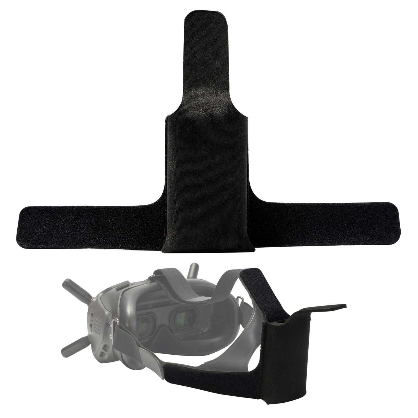 TELESIN TE-CEB-002 Portable Headband Battery Storage Bag Head Strap Battery Holder Pouch for DJI FPV Goggles