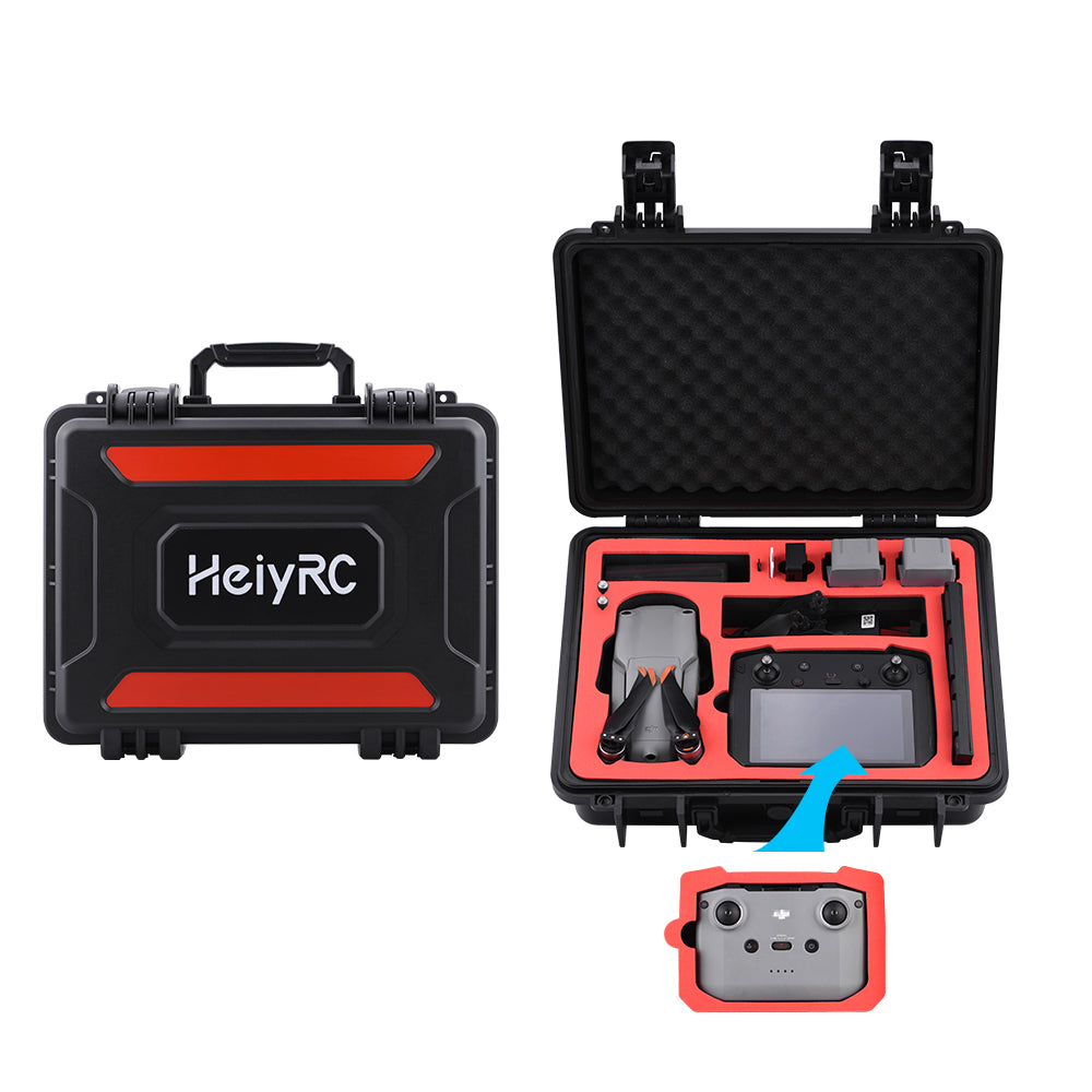 HEIYRC CSG080 Waterproof Storage Box Explosion-proof Case Hard Shell Handbag Carrying Case for DJI Mavic Air 2/Air 2S