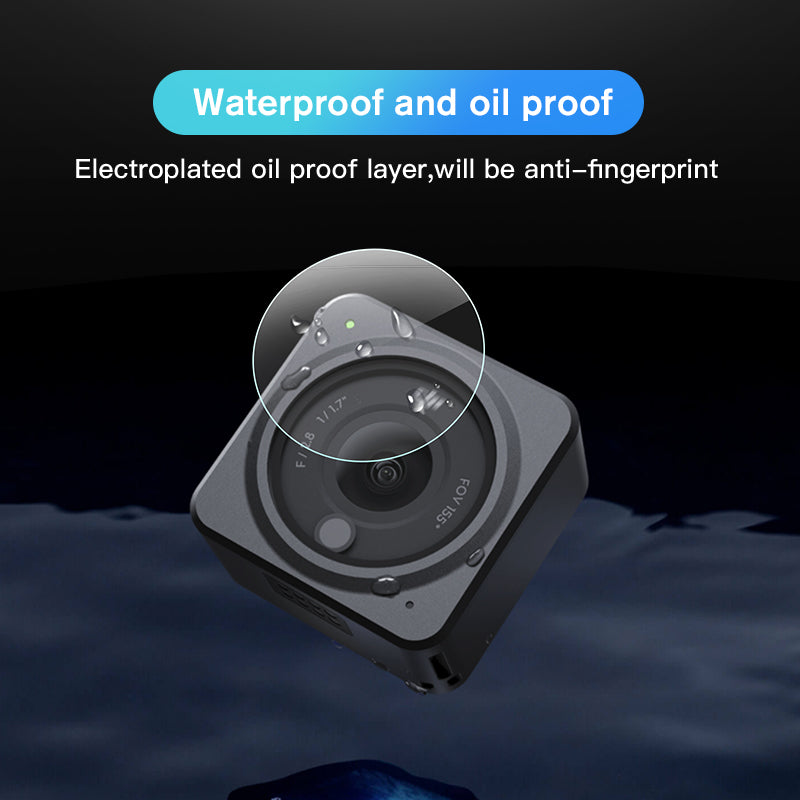 Uniqkart 1110214 Tempered Glass Explosion-proof Camera Screen Lens Protector Film Cover Kit for DJI Action 2