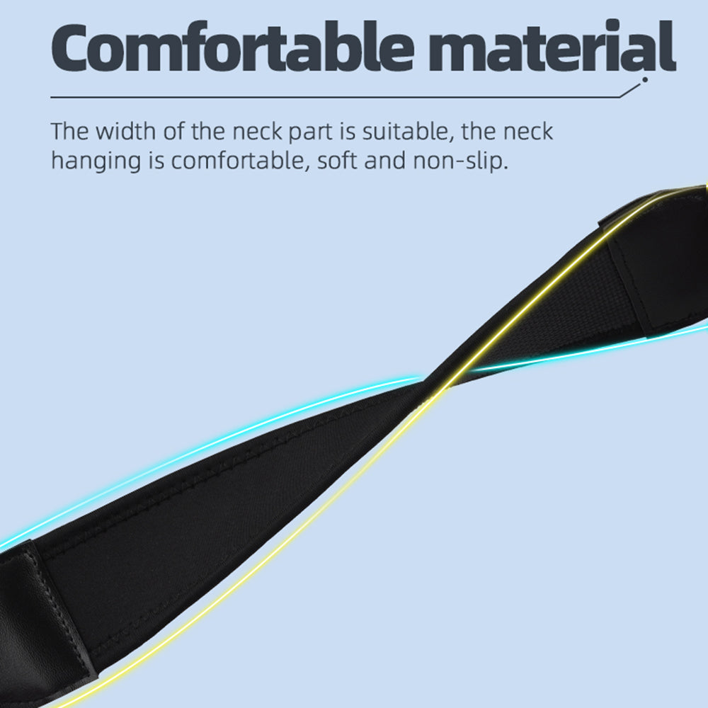 ZZCP8765 For DJI Mavic 2/Pro/Mini/Air/Spark Remote Control Wide Thick Lanyard Hanging Neck Strap with Double Buckle