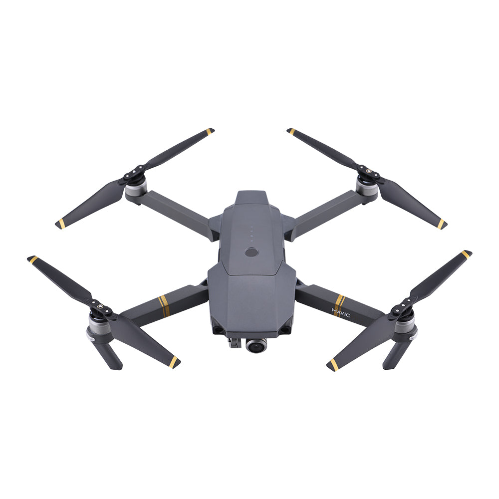 Max0432 1 Pair Low Noise Quick Release Propeller for DJI Mavic Pro 8330F - Black/Gold Edge