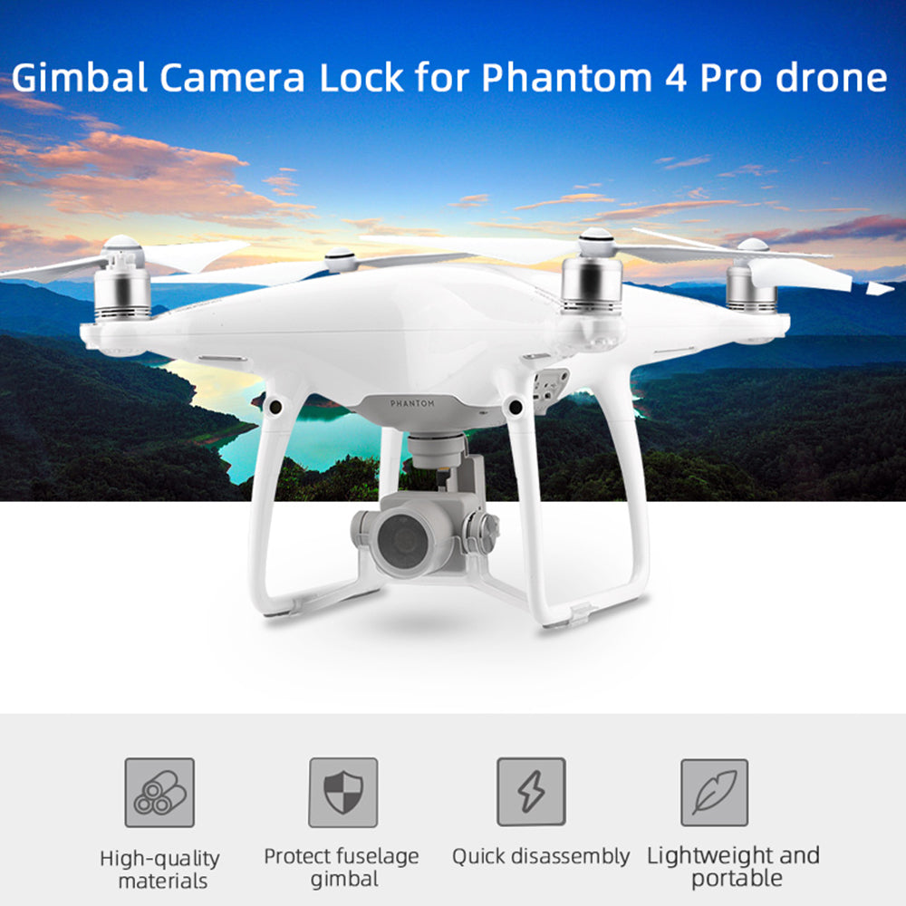 EWB8010 Gimbal Camera Lens Protection Cover Gimbal Lock Holder for DJI Phantom 4 Pro