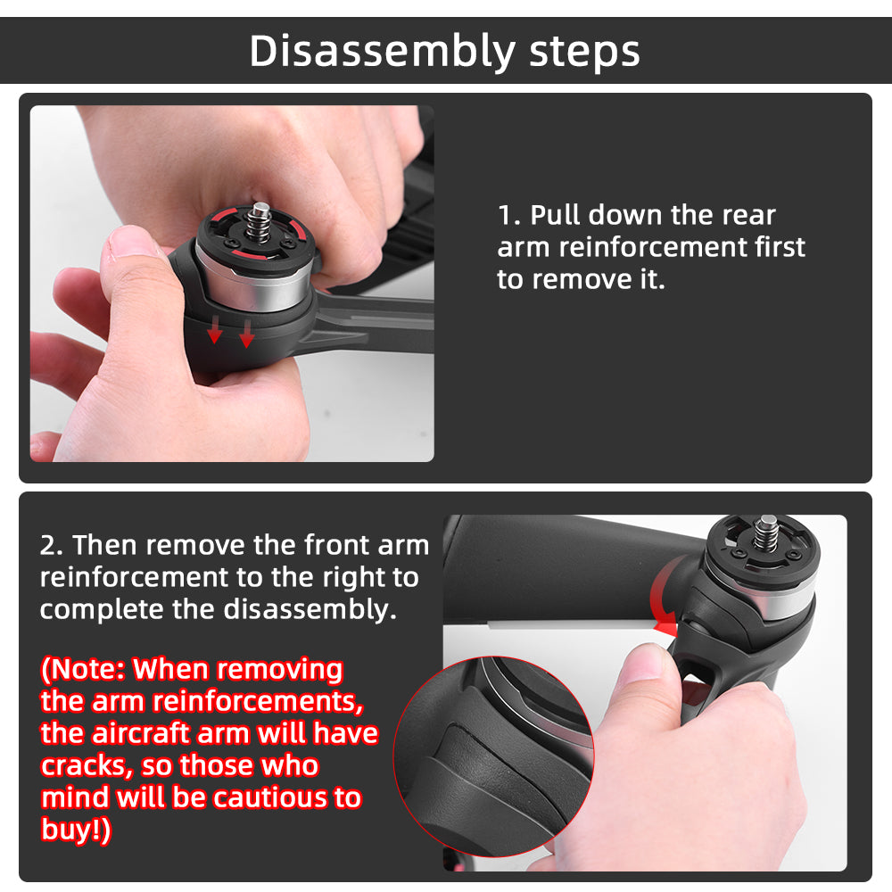 EWB8698 Arm Reinforcement Screws Screwdriver Maintenance Set for DJI FPV Drone