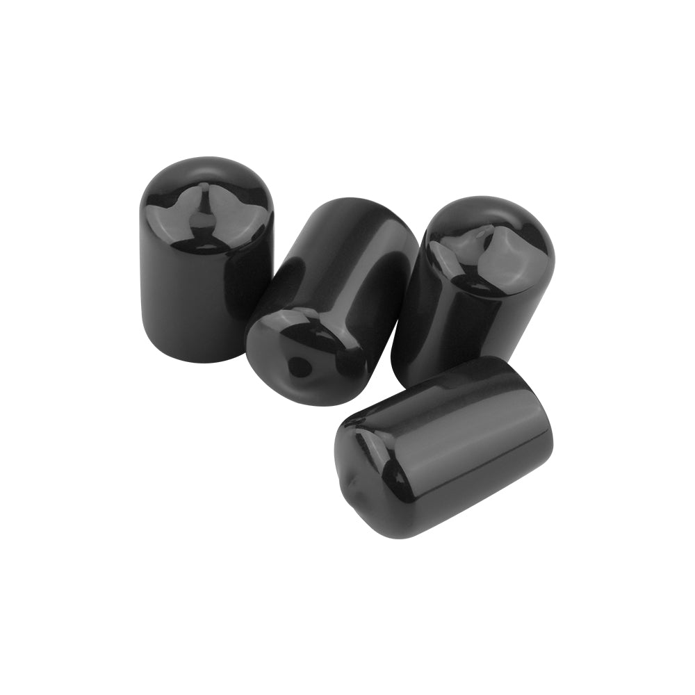 UTAIDU EWB8636 4Pcs/Set Antenna Cap Protective Cover Sleeve for DJI FPV Goggles - Black