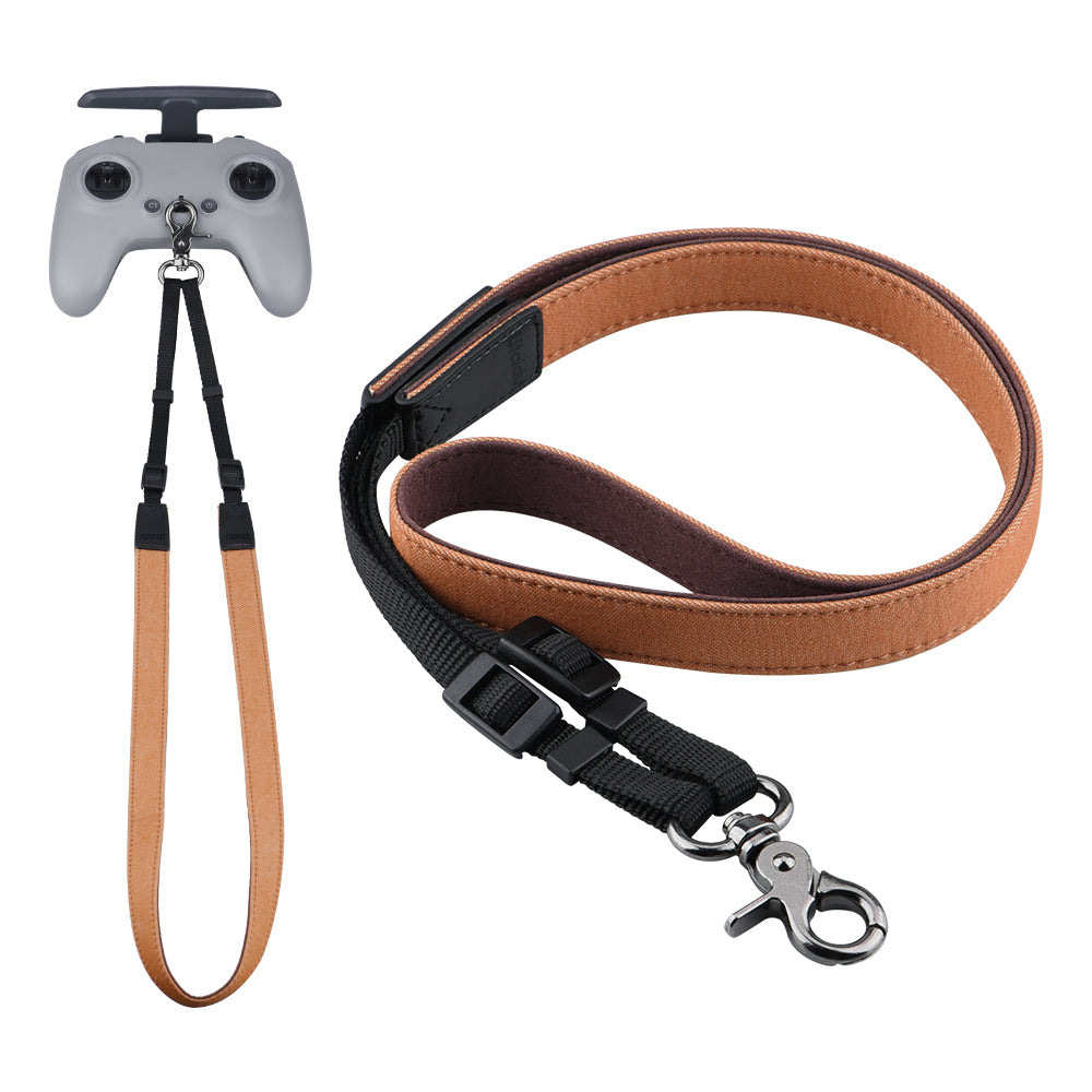 UTAIDU EWB8664 Dual-color Neck Lanyard Strap for DJI FPV Drone - Brown