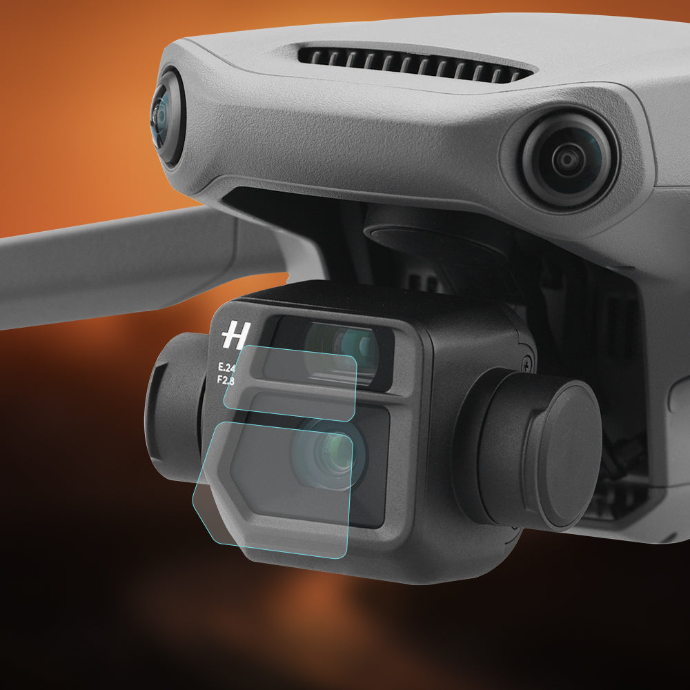 EWB9045_1 Camera Lens Protector Anti-scratch Tempered Glass Film for DJI Mavic 3