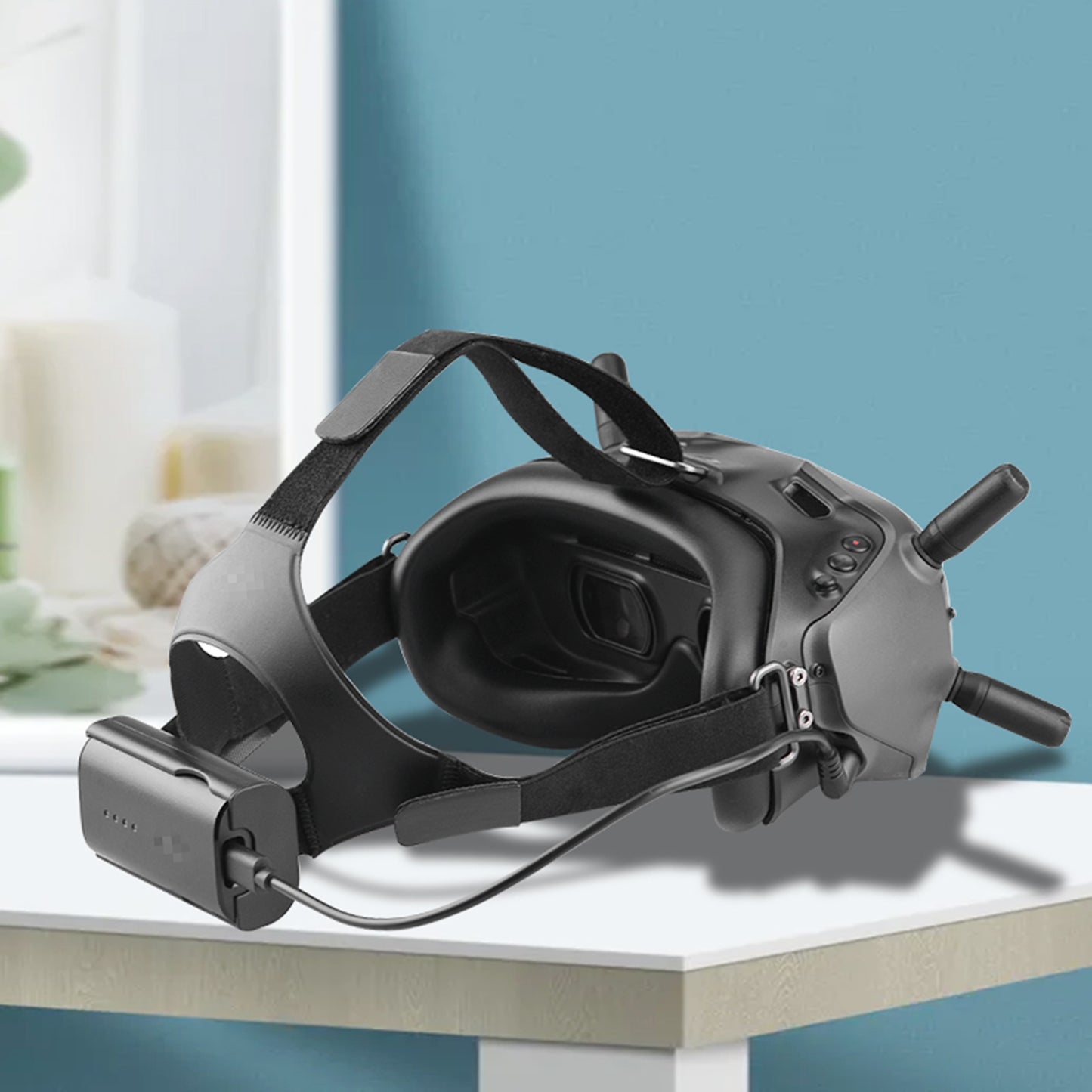 EWB8746_1 31cm Battery Power Supply Cable Cord for DJI FPV Goggles V2