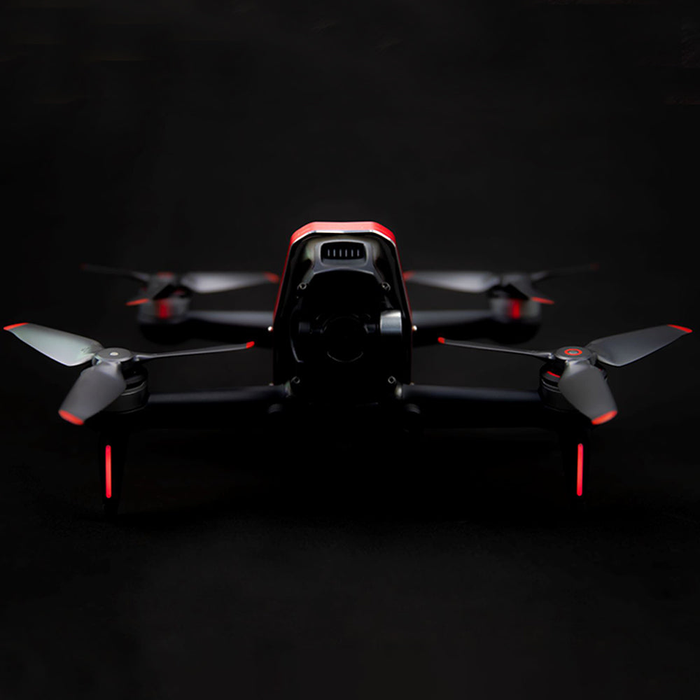 EWB8580 Aluminum Alloy Drone Top Protection Bar Bumper Guard for DJI FPV Combo - Red