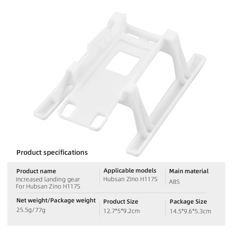 BRDRC EWB8165 Drone Quick Release Landing Gear Gimbal Guard Heightened Protection Stand for Hubsan Zino H117S