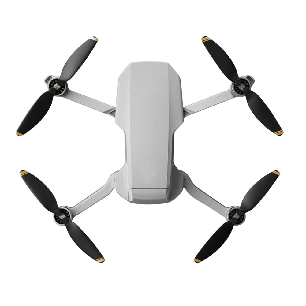 EWB8196_2 EWB8203_2 EWB8204_2 2 Pairs Propellers Replacement Low Noise Blades Props for DJI Mavic Mini 2 - Gold Edge