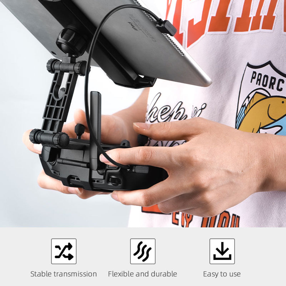 EWB8427 12cm PVC Remote Control Data Connected Cable for DJI Mavic Mini/Mavic 2/Spark/Mavic Pro/Mavic Air - Micro USB to Micro USB