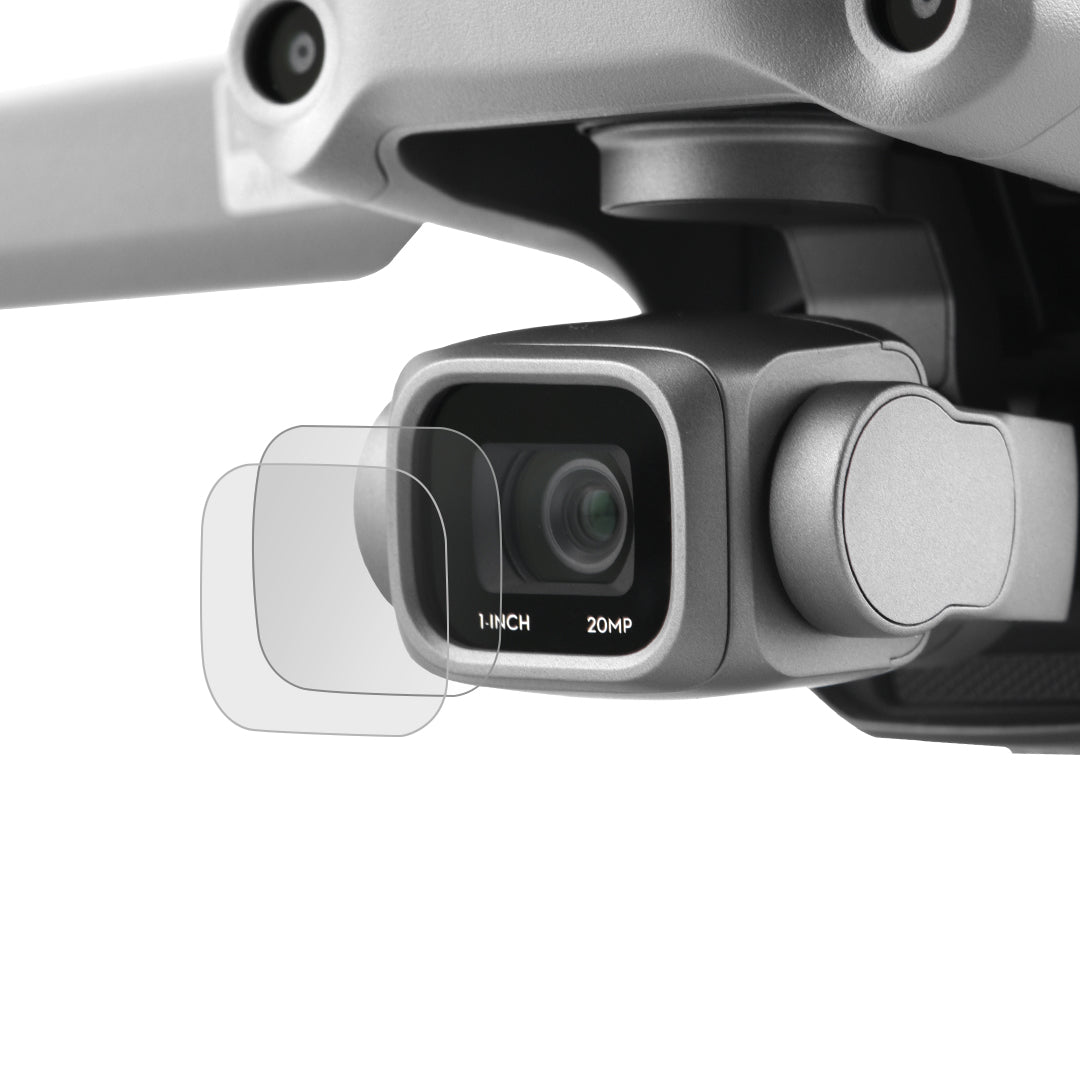 EWB8581_2 2Pcs 9H Hardness Tempered Glass Camera Lens Protector for DJI Mavic Air 2S