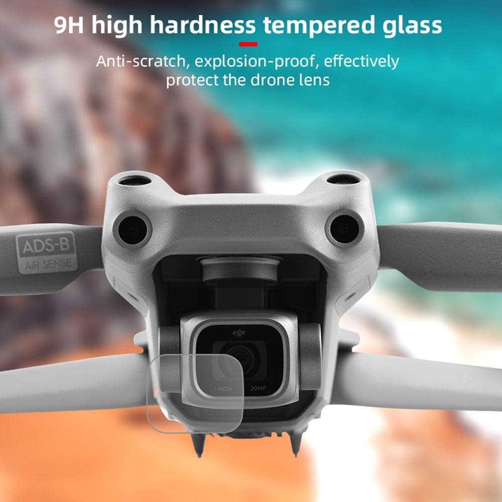 EWB8581_2 2Pcs 9H Hardness Tempered Glass Camera Lens Protector for DJI Mavic Air 2S