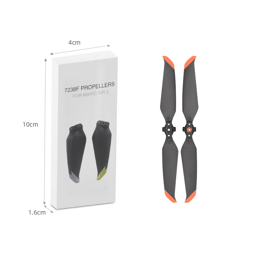 EWB8579_1 7238F 1 Pair Low-Noise Propellers Replacement Part for DJI Mavic Air 2/Air 2S