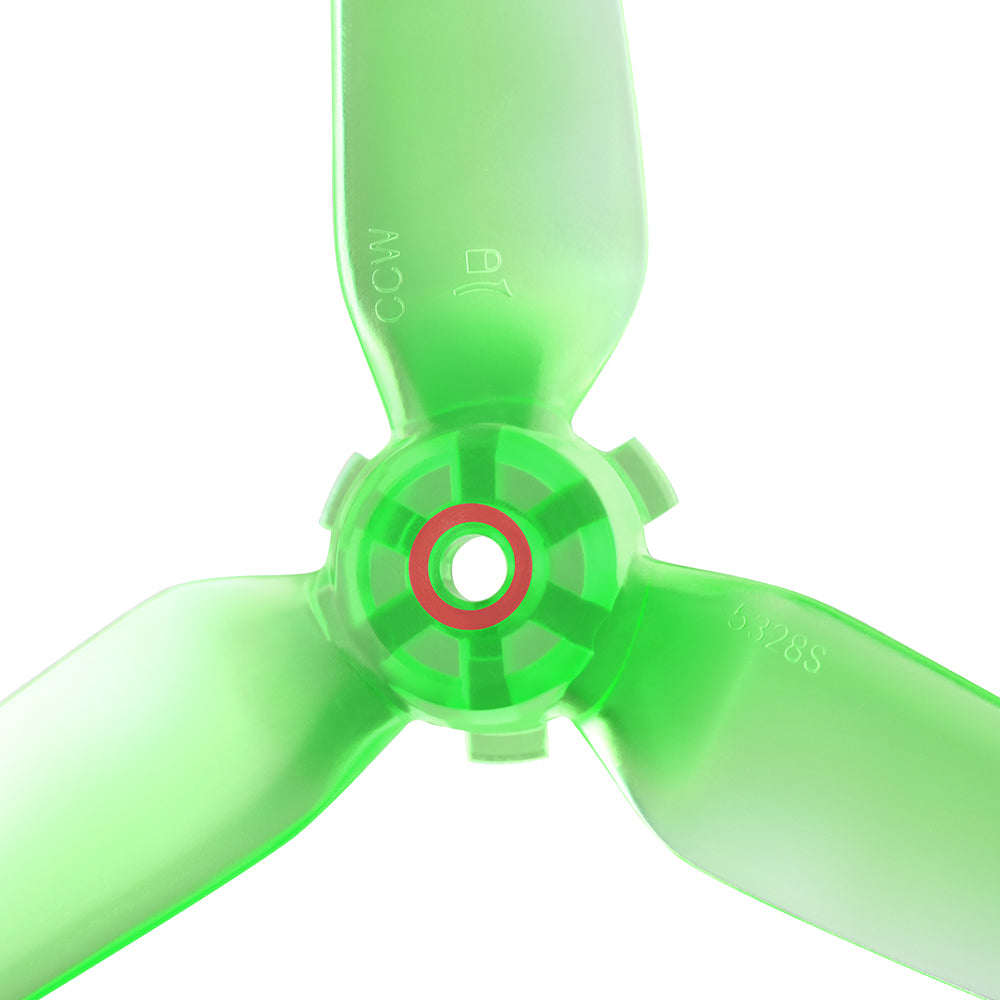 EWB8574 1 Pair Color Propeller Replacement Spare Parts Drone Blades for DJI FPV Combo - Green