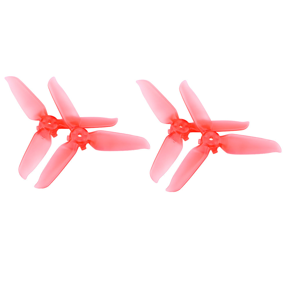 EWB8575 2 Pairs Color Propeller Drone Replacement Blades Props for DJI FPV Combo - Red