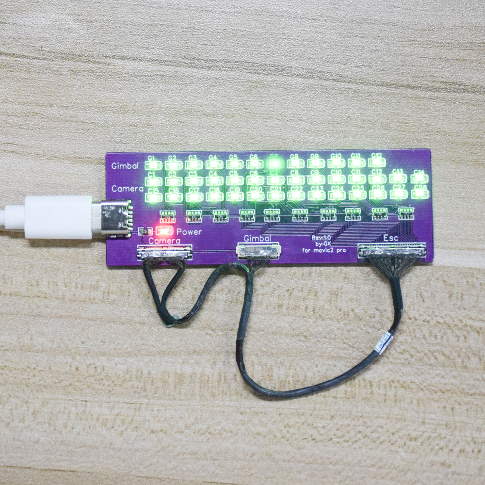 EWB9063_1 Flexible Gimbal Camera Flat Ribbon Flex Cable Replacement for DJI Mavic 2 Zoom/Pro