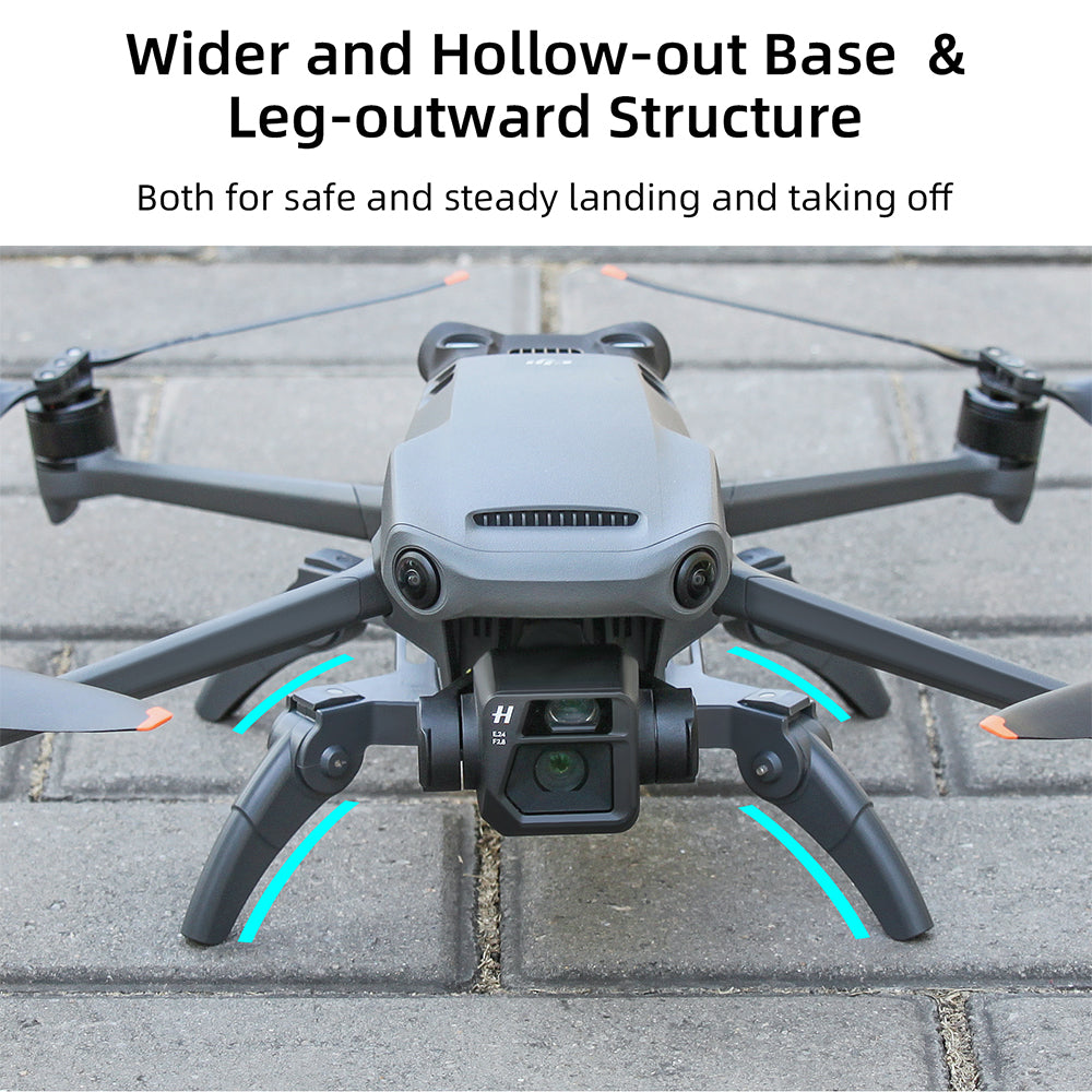 SUNNYLIFE LG329 Heightened Extender Landing Gear Landing Legs Protector Stand for DJI Mavic 3 Drone