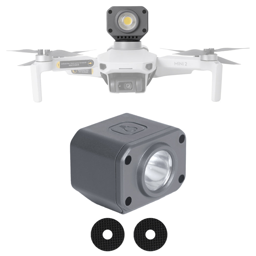 SUNNYLIFE Q9423 Mini Portable Drone Fill Light 3-brightness Adjustable Night Light with 1/4" Screw Hole for DJI Mini SE/Mavic Air 2S/Mavic 2