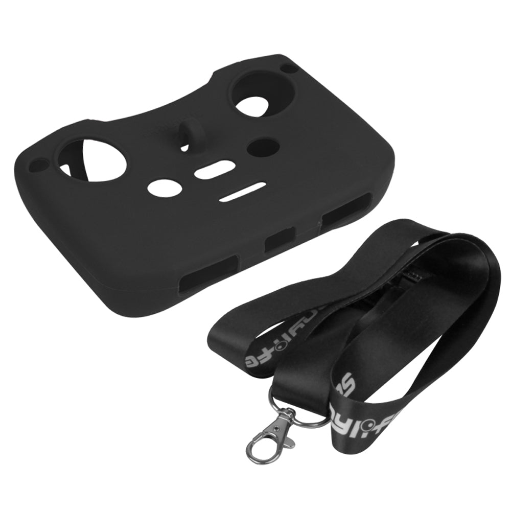 SUNNYLIFE Remote Controller Silicone Cover Protective Sleeve with Strap for DJI Mavic 3/Air 2S/Mavic Air 2/Mini 2 - Black