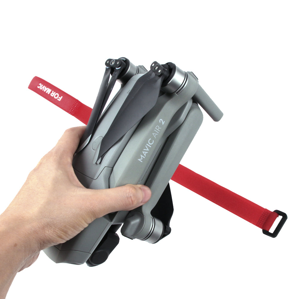 SUNNYLIFE Q9300 1 Pair Drone Propeller Blade Holder Protection Fixing Band for DJI Mavic 3/Mavic Air 2S/Mini SE / Fimi X8SE - Black