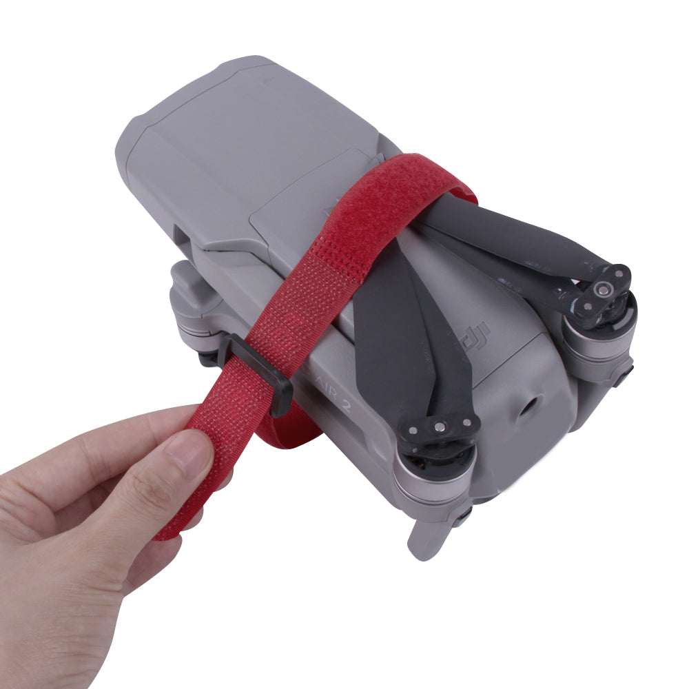 SUNNYLIFE Q9300 1 Pair Drone Propeller Blade Holder Protection Fixing Band for DJI Mavic 3/Mavic Air 2S/Mini SE / Fimi X8SE - Black