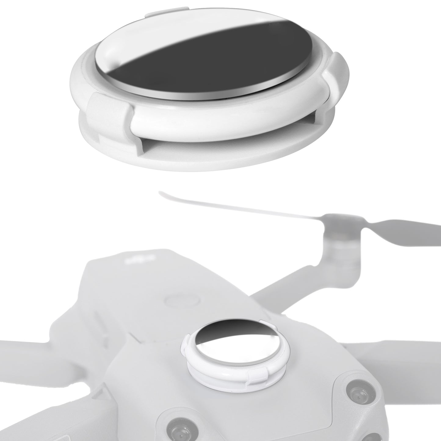 SUNNYLIFE Q9354 Lightweight Tracker Case Mini Finder Holder for DJI Mavic 3/Mini SE/Air 2S Drone Accessories