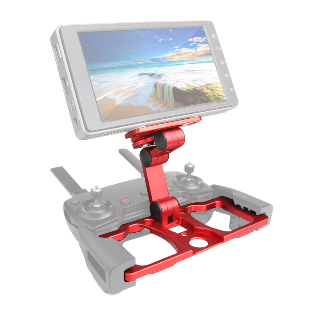 SUNNYLIFE TY-ZJ035 for DJI MAVIC 3/Mini SE/Air 2S Phone/Tablet/for CrystalSky Holder 3-Way Aluminum Alloy Adjustable Angles Bracket Mount Extender Table Stand - Red