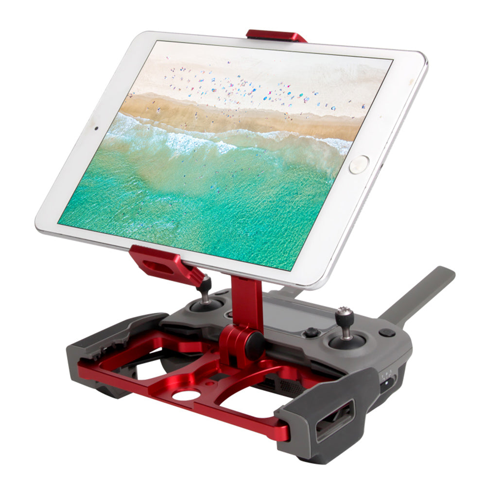 SUNNYLIFE TY-ZJ035 for DJI MAVIC 3/Mini SE/Air 2S Phone/Tablet/for CrystalSky Holder 3-Way Aluminum Alloy Adjustable Angles Bracket Mount Extender Table Stand - Red