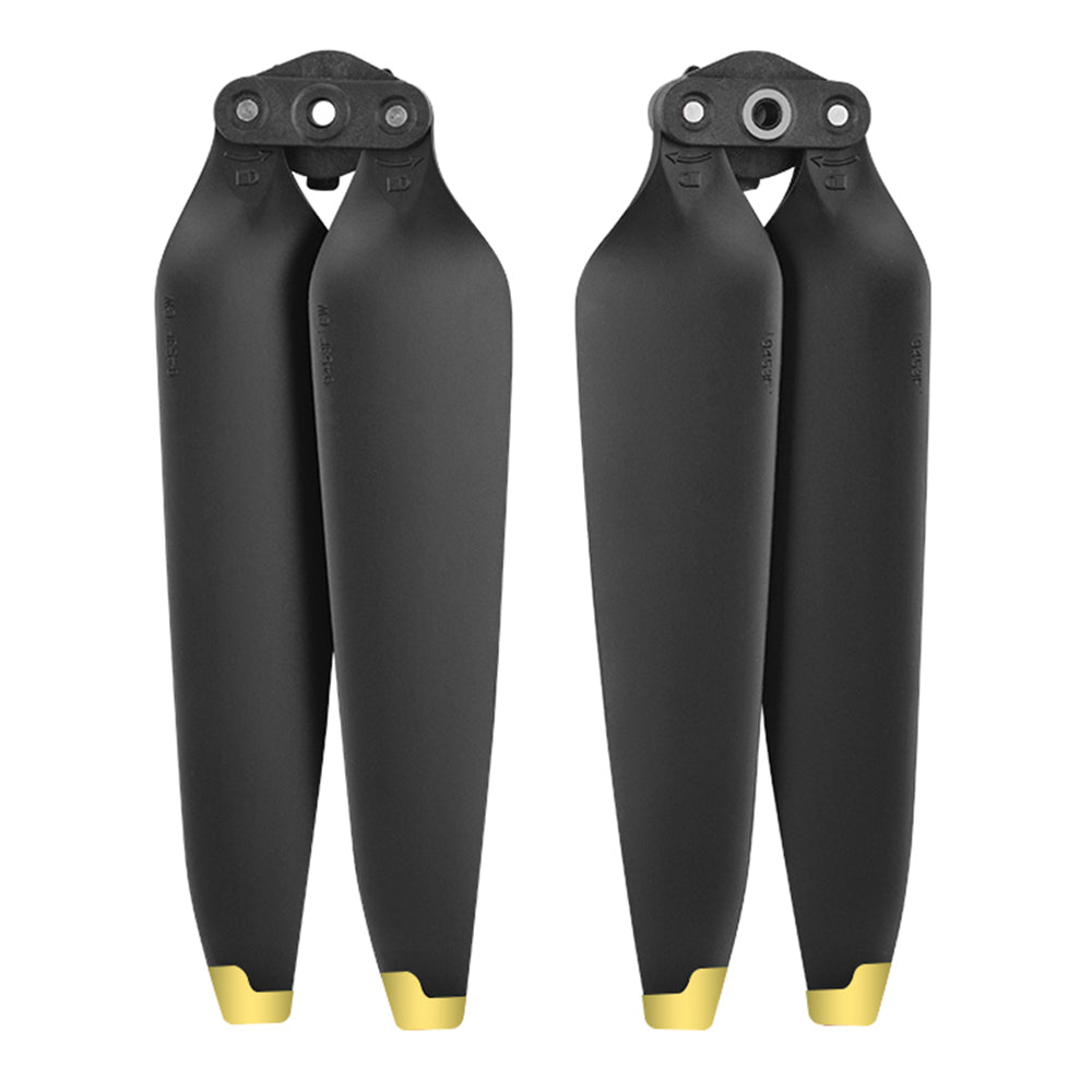 2Pairs Quick-Release 9453F Propeller Set for DJI Mavic 3 Replacement Prop Blades Drone Accessories - Gold