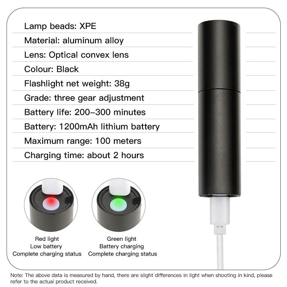 RCSTQ For DJI Mavic 3 Zoomable Flashlight with Fixture Drone Night Flight Searchlight, 2 Lights